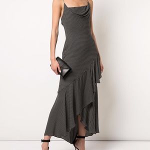 Alice+Olivia Polka Dot Asymmetric Dress BRAND NEW